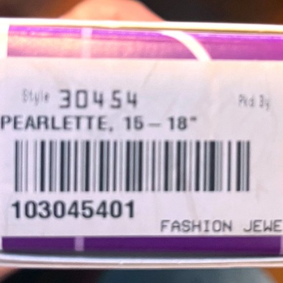 Lia Sophia Pearlette 15”-18” Necklace - Picture 5 of 5